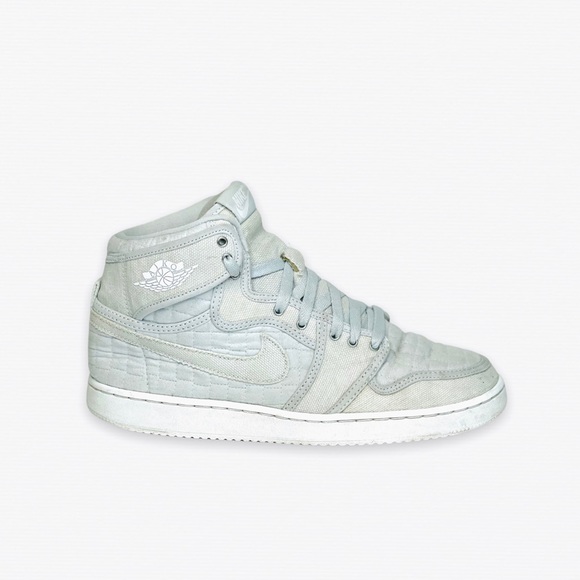 Nike Jordan 1 Retro AJKO Pure Platinum Shoes, White Metallic Silver, 63871-004